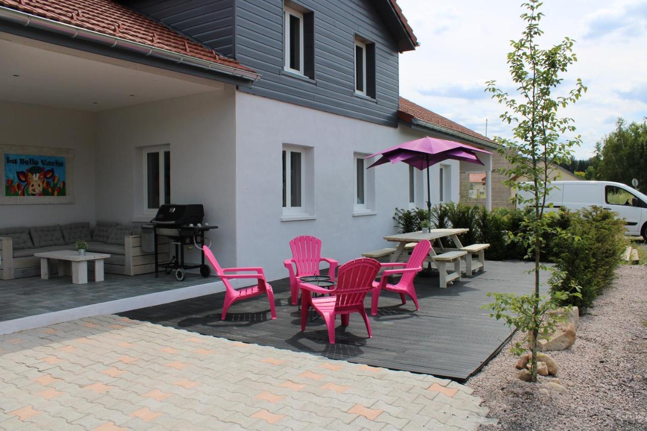 Villa La Belle Vache Aumontzey Exterior foto